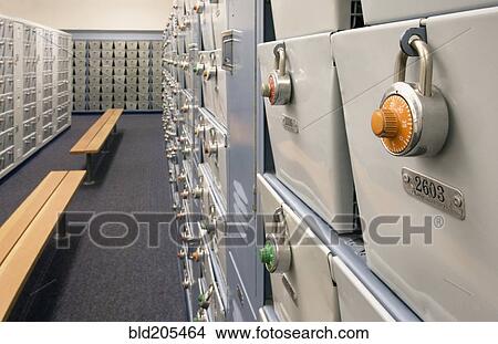 Locker Room View Large Photo Image Picture - Locker Room. Fotosearch