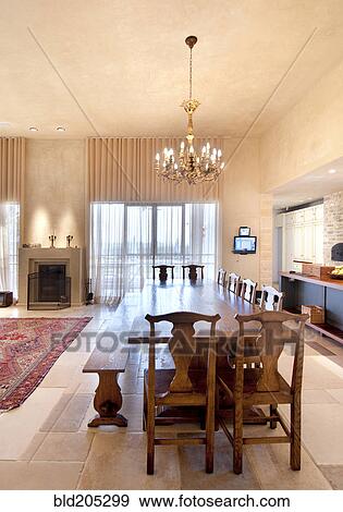 Stock Photo - Luxury dining room. Fotosearch