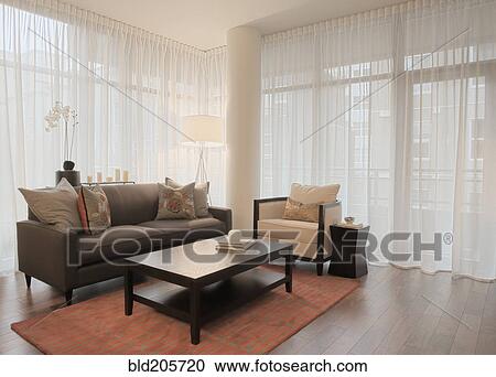 Stock Image - Luxury living room. Fotosearch