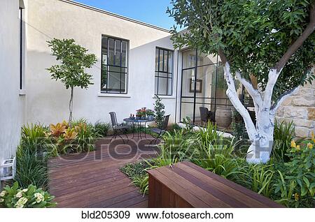Stock Photo - Luxury patio. Fotosearch