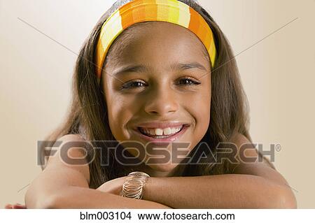 Mixed race girl smiling View Large Photo Image Picture - Mixed race girl smiling. Fotosearch