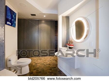 Stock Photograph - Modern bathroom. Fotosearch