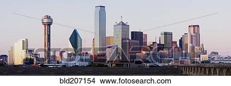 Picture - Modern City Skyline. Fotosearch