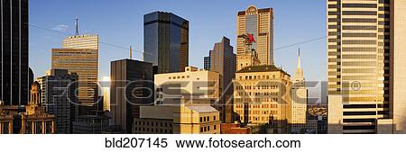 Stock Photography - Modern City Skyline. Fotosearch