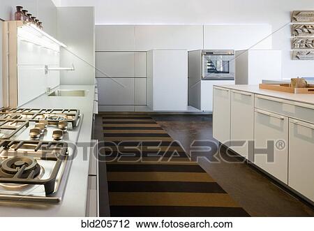 Stock Image - Modern kitchen. Fotosearch