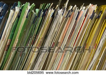 Stock Photography - Patient Medical Files. Fotosearch