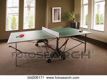 Ping Pong Table View Large Photo Image Stock Image - Ping Pong Table. Fotosearch