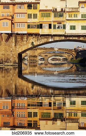 Stock Photography - Ponte Vecchio Crossing the River A. Fotosearch