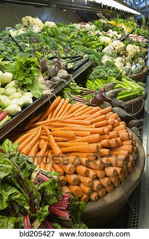 Stock Photo - Produce Aisle. Fotosearch