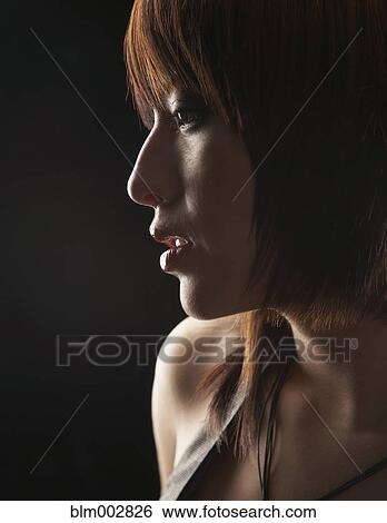 Profile of Hispanic woman View Large Photo Image Stock Photograph - Profile of Hispanic woman. Fotosearch