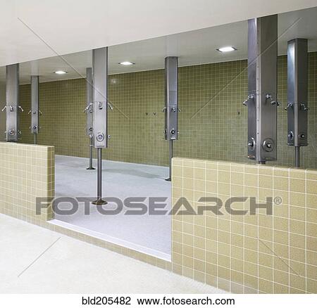 Shower for Multiple People View Large Photo Image Stock Image - Shower for Multiple People. Fotosearch