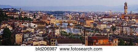Stock Photo - Skyline of Historic Florence. Fotosearch