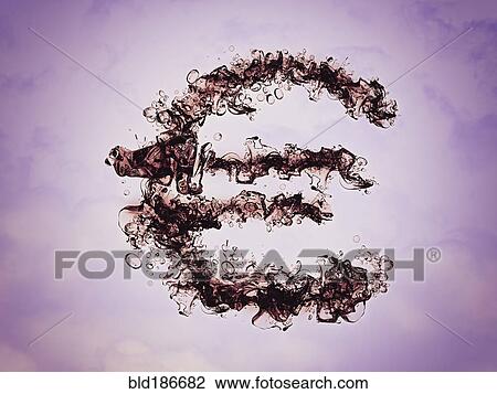 Smoke forming shape of Euro symbol View Large Photo Image Stock Image - Smoke forming shape of Euro symbol. Fotosearch
