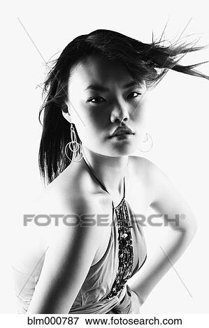 Stylish Asian woman View Large Photo Image Stock Photo - Stylish Asian woman. Fotosearch