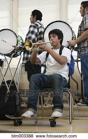 Teenage boys at band practice View Large Photo Image Stock Photo - Teenage boys at band practice. Fotosearch