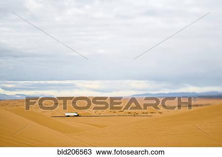 Truck Driving Through Desert View Large Photo Image Stock Image - Truck Driving Through Desert. Fotosearch