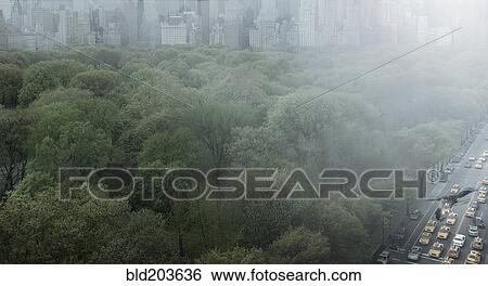 Urban park, skyscrapers and highway, New York, New York, United States View Large Photo Image Stock Photograph - Urban park, skyscrapers and highway, New York, New York, United States. Fotosearch