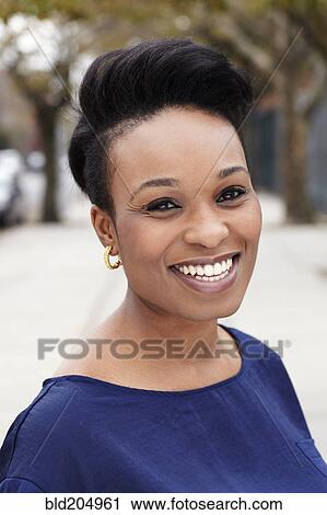 Woman smiling View Large Photo Image Stock Image - Woman smiling. Fotosearch