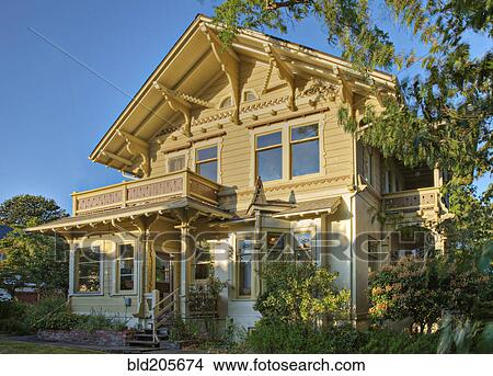 Yellow house View Large Photo Image Picture - Yellow house. Fotosearch