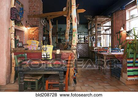 Stock Photo - A Tex Mex restaurant. Fotosearch