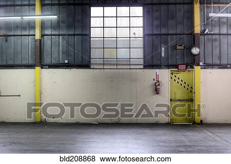 An empty industrial building in Los Angeles View Large Photo Image Stock Photo - An empty industrial building in Los Angeles. Fotosearch