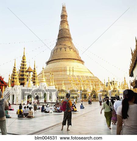 Stock Image - Asian temple. Fotosearch