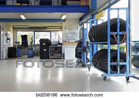 Auto repair shop View Large Photo Image Stock Photograph - Auto repair shop. Fotosearch