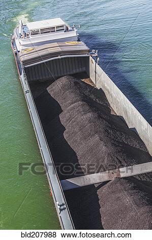 Basel Asphalt Cargo Boat View Large Photo Image Stock Photo - Basel Asphalt Cargo Boat. Fotosearch