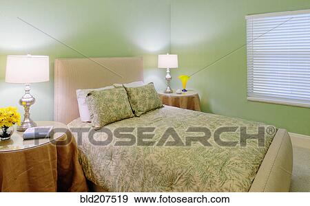 Stock Photo - Bedroom. Fotosearch