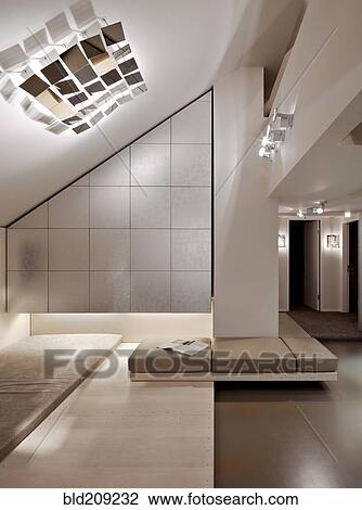 Benches in modern home View Large Photo Image Stock Image - Benches in modern home. Fotosearch