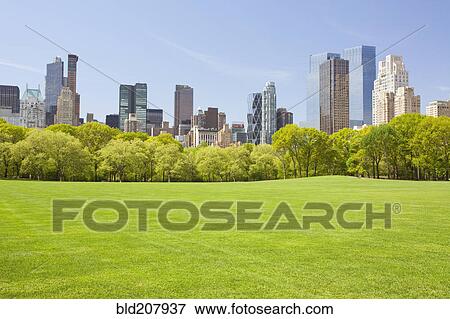 Central Park in New York View Large Photo Image Stock Photo - Central Park in New York. Fotosearch
