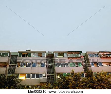 Chinese apartment building View Large Photo Image Stock Image - Chinese apartment building. Fotosearch