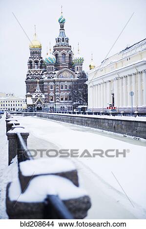 Picture - Church of the Savior on Spilled Blood Russian Orthodox church. Fotosearch