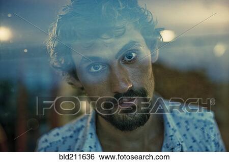 Close up portrait of serious man with beard View Large Photo Image Stock Photograph - Close up portrait of serious man with beard. Fotosearch