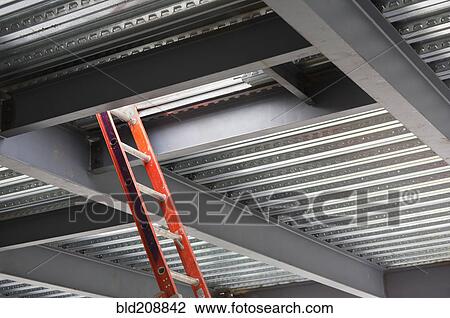 Stock Image - Commercial building under construction. Fotosearch