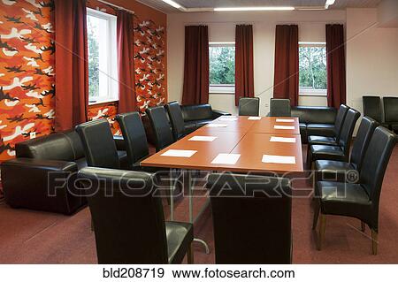 Conference room View Large Photo Image Stock Photo - Conference room. Fotosearch