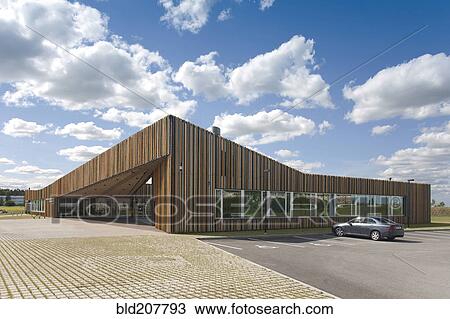 Contemporary Office Building View Large Photo Image Stock Image - Contemporary Office Building. Fotosearch