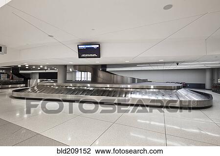 Empty baggage claim area in airport View Large Photo Image Stock Image - Empty baggage claim area in airport. Fotosearch