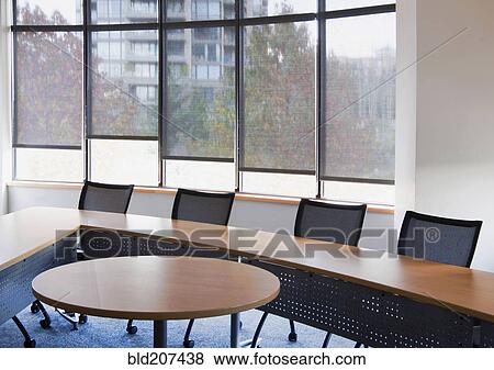Stock Photo - Empty boardroom or meeting room in an office. Fotosearch