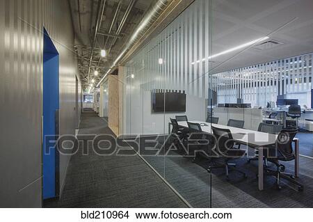 Picture - Empty meeting room in office. Fotosearch