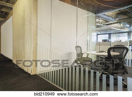 Empty meeting room in office View Large Photo Image Stock Photo - Empty meeting room in office. Fotosearch