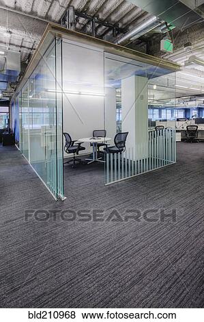 Stock Photo - Empty meeting room in office. Fotosearch