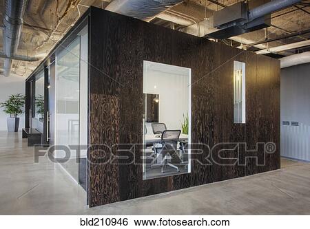 Empty meeting room in office View Large Photo Image Stock Photograph - Empty meeting room in office. Fotosearch