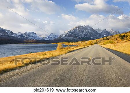 Glacier National Park Montana View Large Photo Image Stock Photo - Glacier National Park Montana. Fotosearch