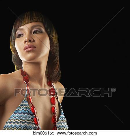 Glamorous Asian woman View Large Photo Image Stock Photography - Glamorous Asian woman. Fotosearch