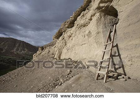 Stock Photo - Guge Kingdom, Tibet Autonomous Region. Fotosearch
