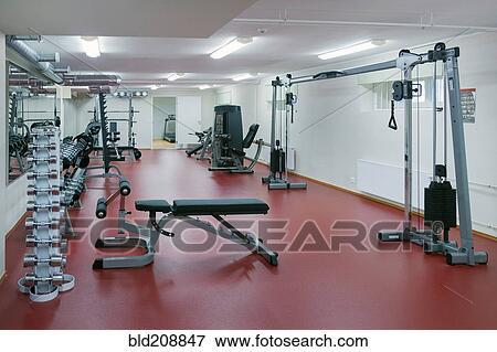 Gymnasium facilities View Large Photo Image Stock Photo - Gymnasium facilities. Fotosearch
