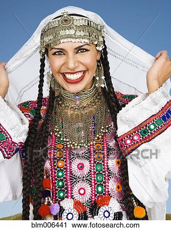 Hispanic woman in ornate headdress View Large Photo Image Stock Image - Hispanic woman in ornate headdress. Fotosearch
