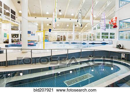 Indoor Swimming Facility View Large Photo Image Stock Image - Indoor Swimming Facility. Fotosearch