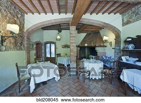 Stock Photography - La Grotta Restaurant Interior. Fotosearch